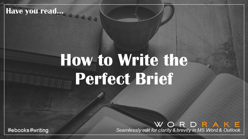How to Write the Perfect Brief (DARK)